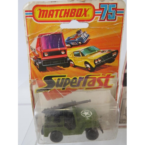 88 - Selection of Matchbox 75 models plus others as new in blister packs. See photos for details and cond... 