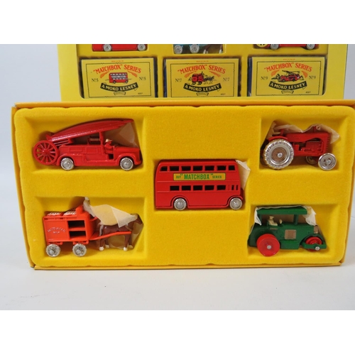 90 - Ltd Ed Five pack Matchbox Authentic recreations of originals set plus 40th Anniversary boxed set. Bo... 