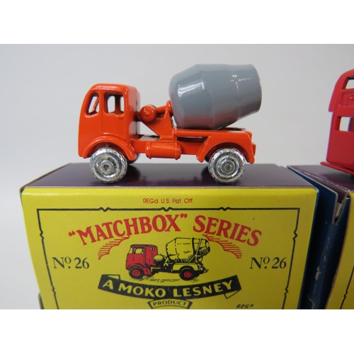 91 - Six boxed UK Matchbox models. See photos for details and condition.