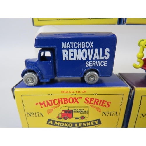 91 - Six boxed UK Matchbox models. See photos for details and condition.