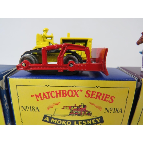 92 - Seven boxed UK Matchbox models. See photos for details and condition.