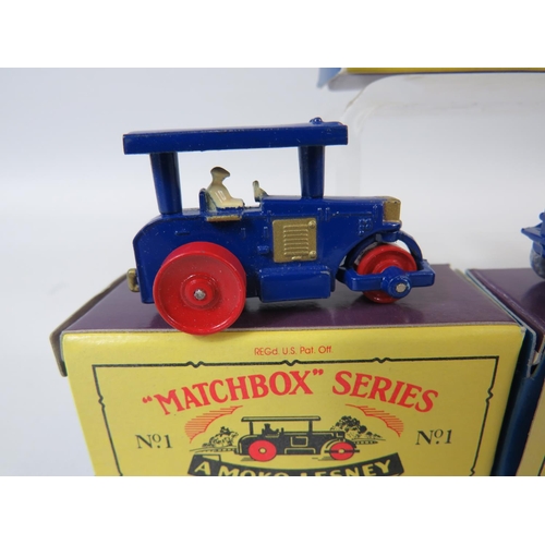 92 - Seven boxed UK Matchbox models. See photos for details and condition.