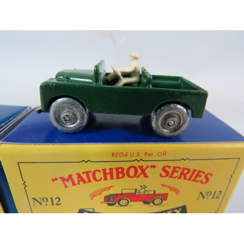 92 - Seven boxed UK Matchbox models. See photos for details and condition.