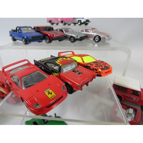 130 - Selection of Hotwheels models.  All in very light playworn condition. No boxes. See photos.