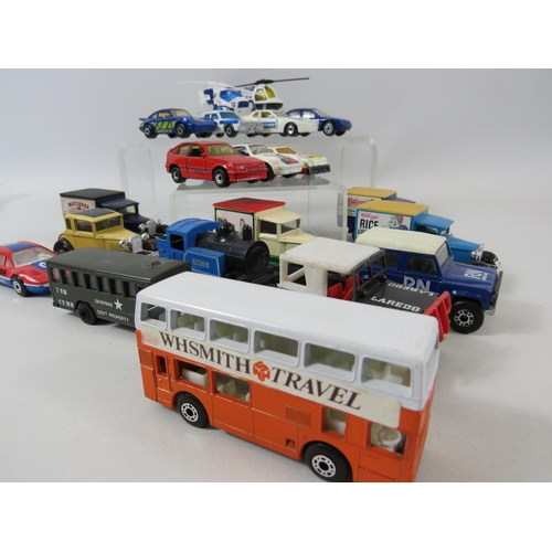 131 - Selection of Hotwheels models.  All in very light playworn condition. No boxes. See photos.