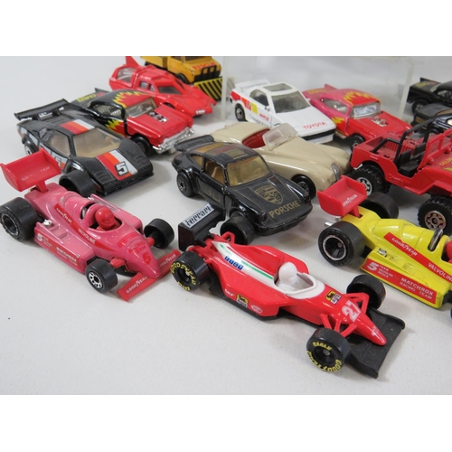 132 - Selection of Hotwheels models.  All in very light playworn condition. No boxes. See photos.