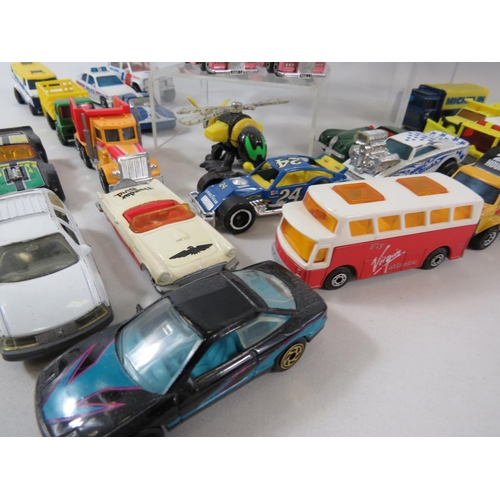 145 - 30+ Chinese made Matchbox Die Cast models. No boxes. See photos.