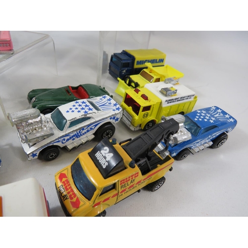 145 - 30+ Chinese made Matchbox Die Cast models. No boxes. See photos.