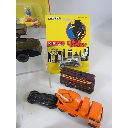 147 - Various ERTL Blister pack models plus other Die cast models.  See photos.