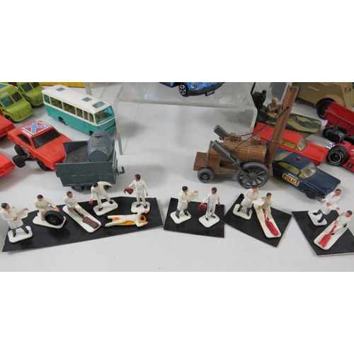 148 - Various Die cast models, Some by 'Husky' to include a Benbros Mighty Midgets Gypsy Caravan, (boxed) ... 