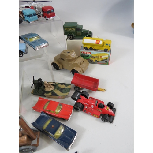 148 - Various Die cast models, Some by 'Husky' to include a Benbros Mighty Midgets Gypsy Caravan, (boxed) ... 