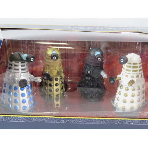 151 - Boxed and unused 4 Dalek model pack by Big Chief Studio's..   Sold on behalf of Samaritans.  See pho... 