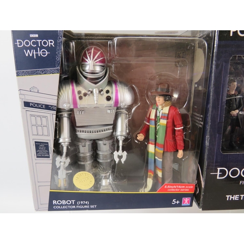 152 - Selection of Four Boxed and unused Dr Who Figures. All made by Big Chief Studio's.  Sold on behalf o... 