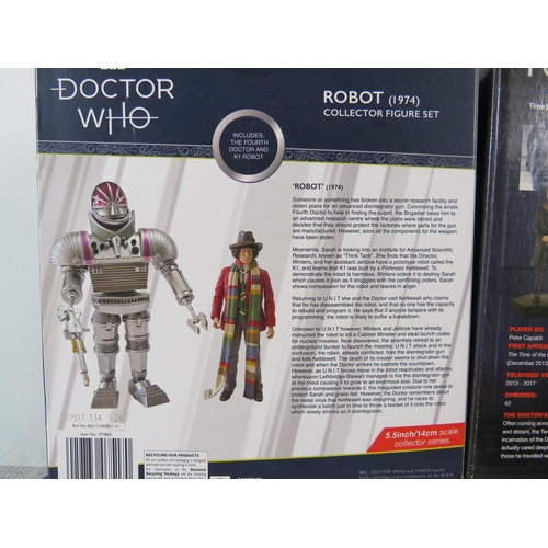 152 - Selection of Four Boxed and unused Dr Who Figures. All made by Big Chief Studio's.  Sold on behalf o... 