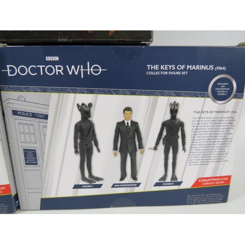 152 - Selection of Four Boxed and unused Dr Who Figures. All made by Big Chief Studio's.  Sold on behalf o... 