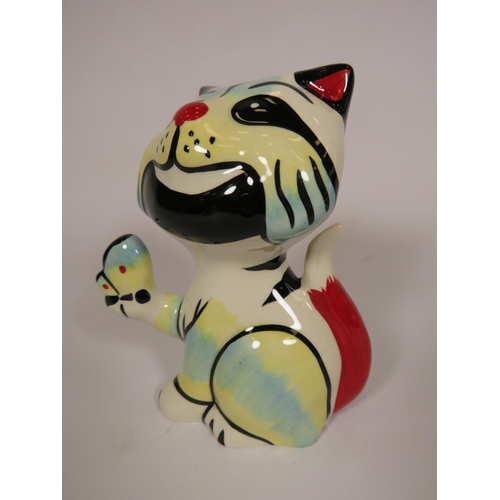 205 - Lorna bailey cat figurine 