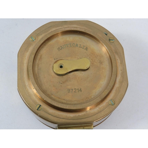 173 - Replica Nauticalia Brass Compass. See photos.