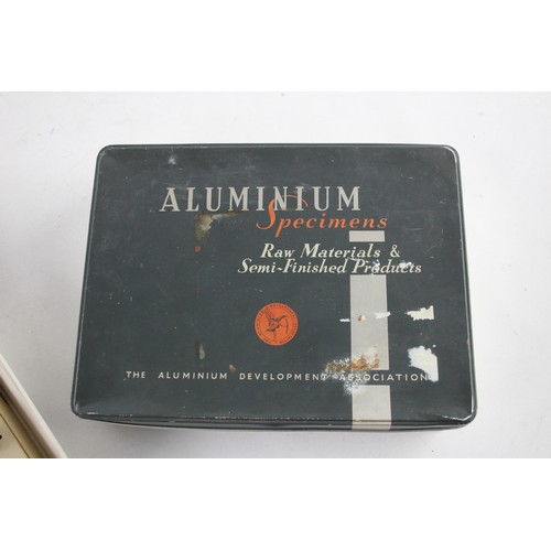 941 - 2 x Vintage BOXED Magnesium & Aluminium Specimens Inc Original Packaging Etc     566465