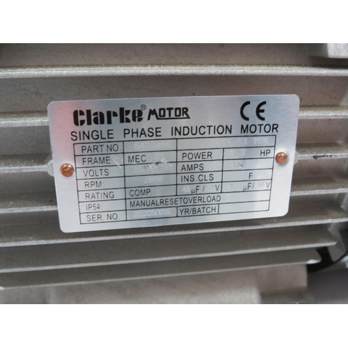 1532 - Clark single phase induction motor plus 1 other.