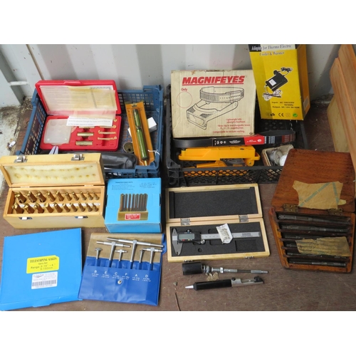 1646 - Selection of assorted engineers tools. See photos.