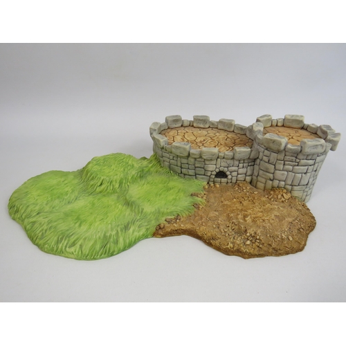 17 - Royal Doulton Bunnykins The Robin Hood collection 8 figurines and base. No boxes for figurines but t... 