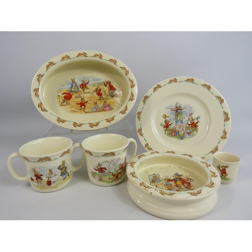 23 - Royal Doulton Bunnykins collection ceramics cups bowls etc.
