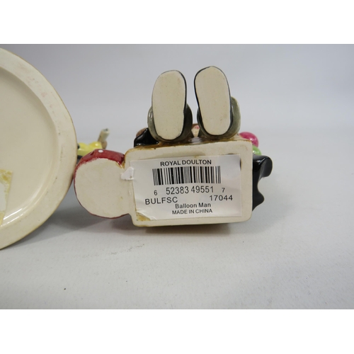 50 - 3 Royal Doulton Bunnykins figurines, Graduation Time, Balloon man and William reading without tears.... 