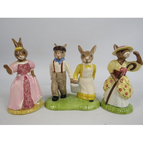 58 - 3 Royal Doulton Bunnykins Nursery Rhyme figurines.