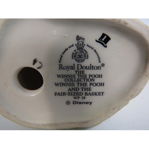 83 - 3 Royal Doulton Winnie the Pooh figurines.