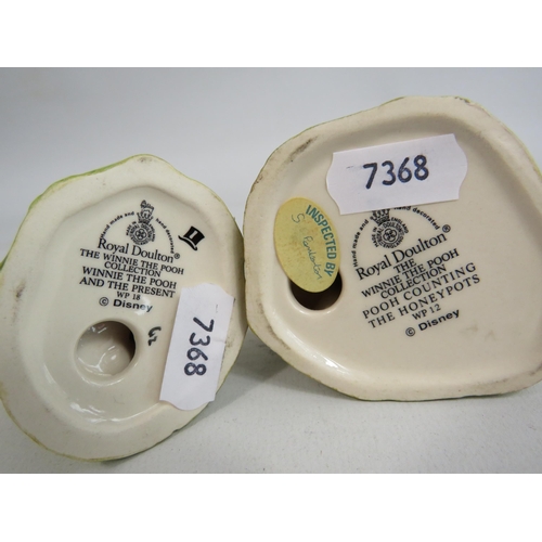 86 - 4 Royal Doulton Winnie the Pooh figurines.