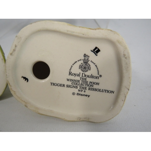 90 - 4 Royal Doulton Winnie the Pooh figurines.