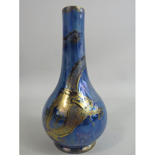 26 - Wedgwood Dragon lustre fairyland vase. 21cm tall. Designed by Daisy Makeig-Jones.