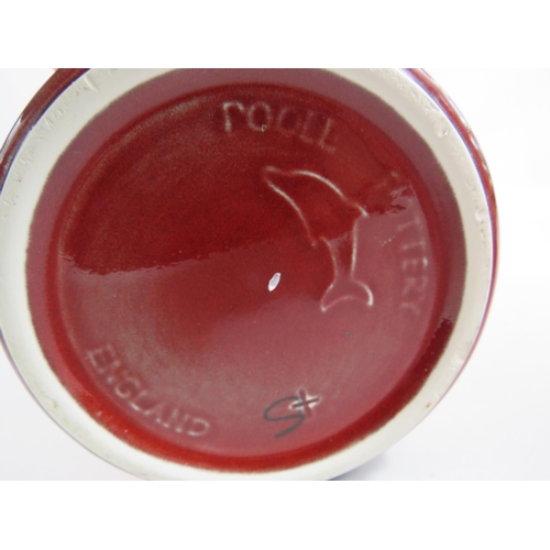 30 - Very Large Poole pottery vase in the Gemstones living glaze. 13.5