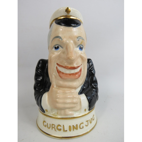 36 - Price Kensington Edward Heath gurgling jug (slight chip to the base)
