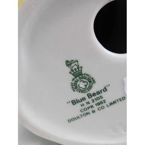 39 - Royal Doulton Blue beard figurine HN2105. Approx 10.5