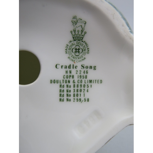 44 - Royal Doulton Cradle Song figurine HN2246. Approx 5.5