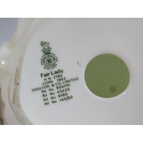 48 - 2 Royal Doulton figurines Kirsty HN2381 and Fair Lady HN2193.