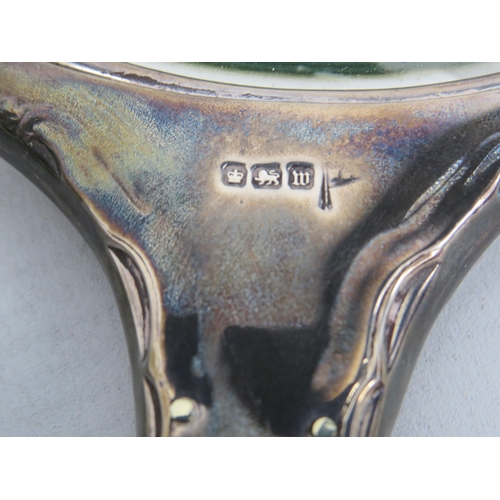 298 - Walker and Hall Sheffield sterling silver and tortoiseshell vanity dressing table set.