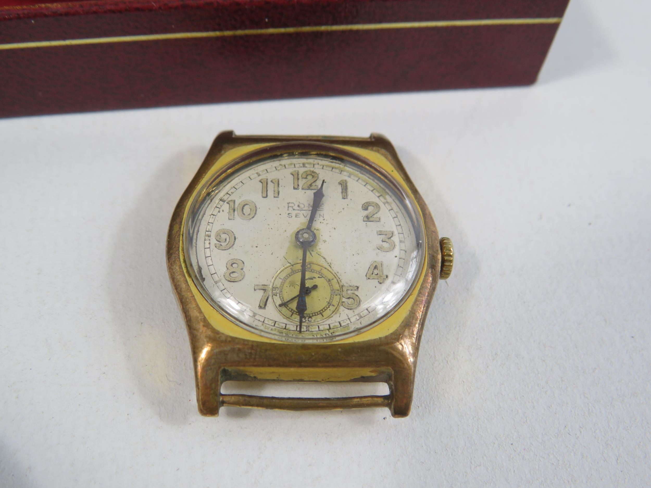 Two Gents quartz Rotary watches (require batteries) plus a vintage Rone