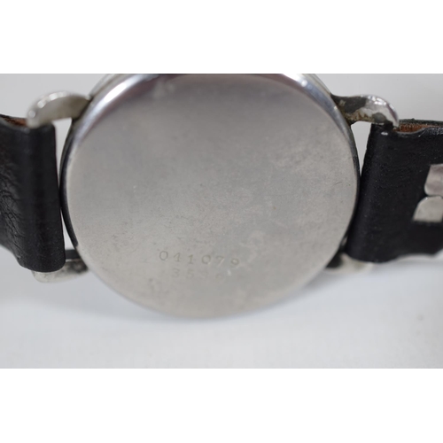 171 - 1930's/40's era Rolex Precision with Deco numerals,  subidiary dial. Gold tone face.  Stainless Stee... 
