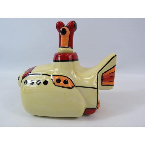 4 - Lorna Bailey Yellow Submarine Teapot. 6