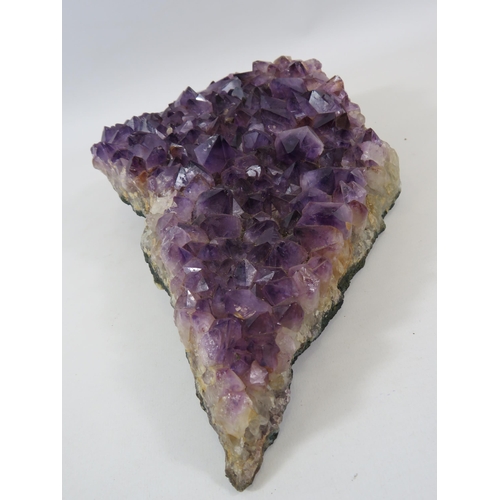 65 - Large 3.6 kg Raw Amethyst Stone cluster.  13