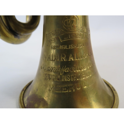 127 - Vintage Nadir Ali and co pocket Trumpet / Cornet.