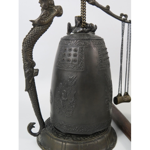 163 - Oriental Dragon bell ( approx 11.5