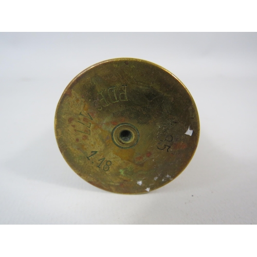 168 - WW1 38mm Pom pom cannon shell.