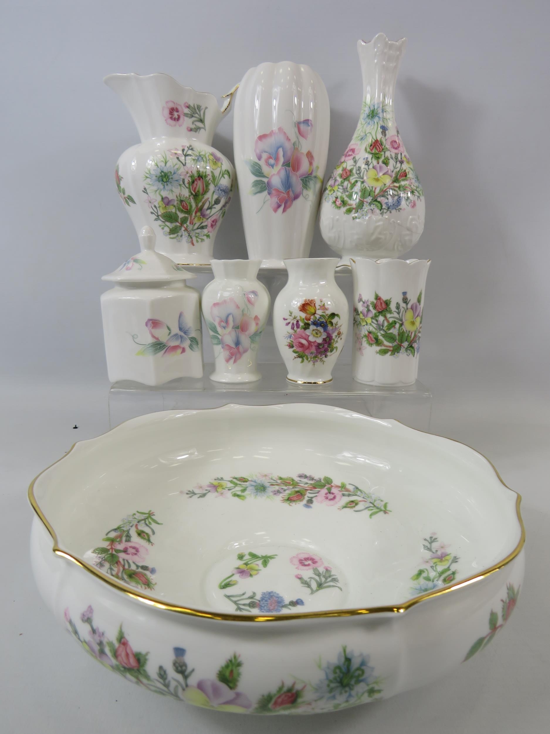 Pieces of Aynsley china various