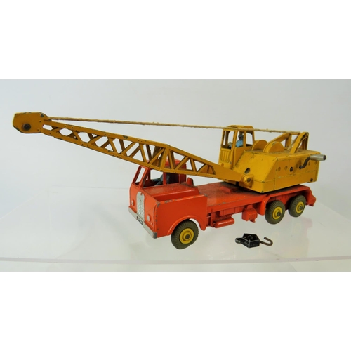 1610 - Corgi Major Euclid TC-12 Tractor with Dozer Blade in very light playworn order complete with origina... 