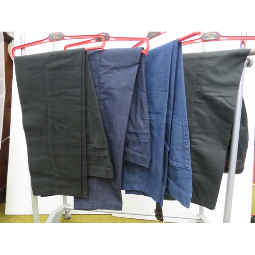 1884 - 4 pairs of Mens Paul and Shark trousers all have had very little use, size 34R