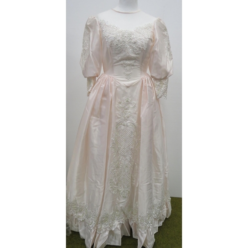 1892 - Pronuptia prom dress light pink size 12.