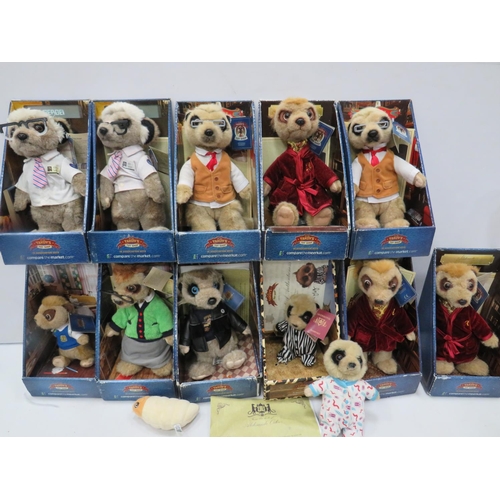 1749 - 12 Meerkat models.  See photos.